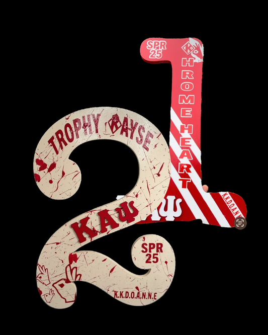 Custom Wooden Number